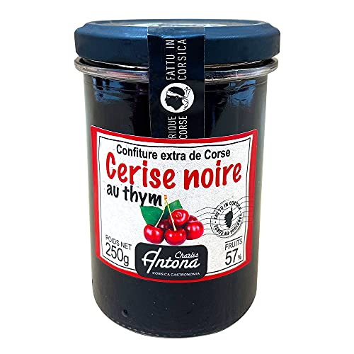 Urban Merchants' Selection of Corsican Jams, Premium Fruit Preserve, Breakfast Spread, Great with Cheese, Made by Charles Antona in The Traditional Way, 4 x Jars, 250g Each