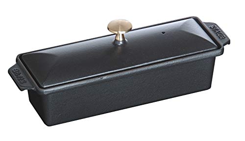 STAUB Cast Iron Terrine, Black, 30 cm x 11 cm