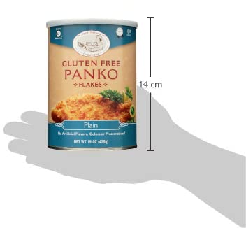 Jeff Nathan Creations Gluten Free Breadcrumbs, Panko Crumbs, Plain 425g (Pack of 2) | No Artificial Flavours, Colours or Preservatives