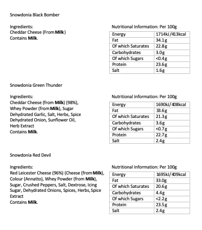 Snowdonia Cheese Company Ultimate Selection Hamper Including Award Winners - Black Bomber, Beechwood, Red Devil, Bouncing Berry, Green Thunder & Red Storm - Hamper Exclusive To Burmont's