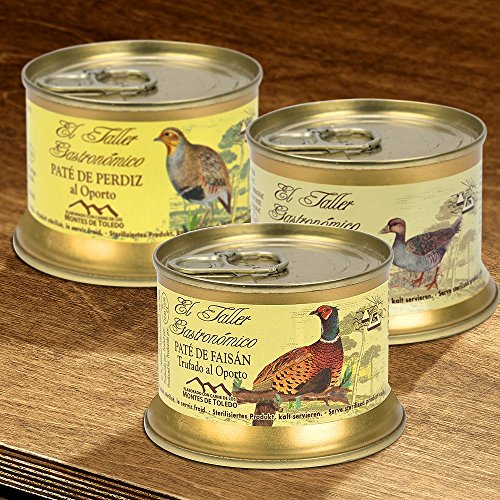 Spanish Game Pate 3 Pack (Partridge, Pheasant and Duck)
