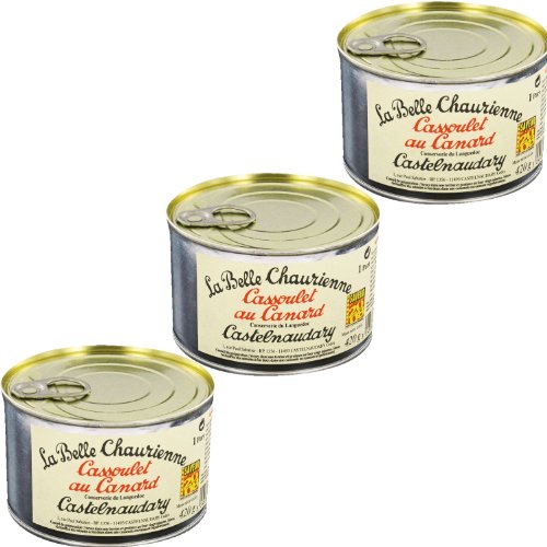 French cassoulet with duck confit - cassoulet au canard la belle Chaurienne - La Belle Chaurienne -