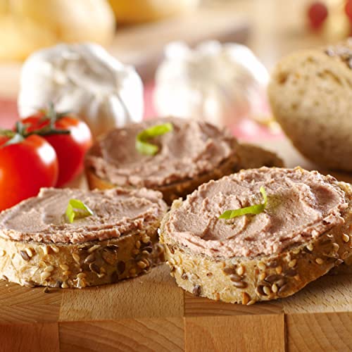 Pork Liver Pate With Duck and Orange, Traditional Smooth Pork Liver Pate, 1kg