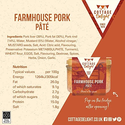 Cottage Delight - Farmhouse Pâté - 180g