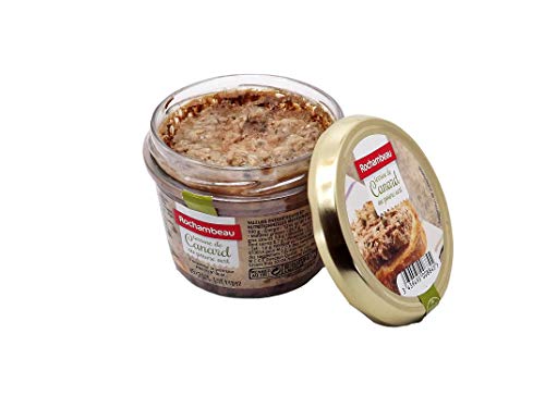 Rochambeau Terrine de Canard/ Duck Terrine 180g with Green Pepper, Low carb, Artificial additives Free