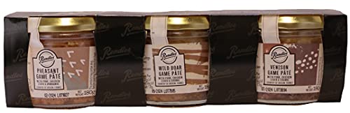 Rendles - Pâté Gift Set - Pheasant, Venison, Wild Boar, 180g x 3