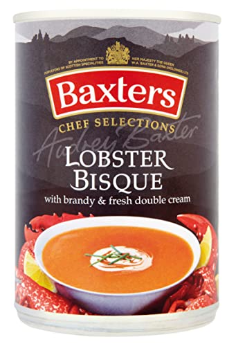 Baxters Chef Selections Soups - Lobster Bisque with Brandy & Fresh Double Cream - 400 g (Pack of 6)