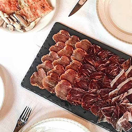 CINCO JOTAS Acorn-fed 100% Ibérico Cured Loin - Traditional Recipe | Cured Loin Made From Acorn-Fed Free-Range Iberian Pigs - 5J Quality, Slow and Natural Curing. Half Piece of 400- 500gr