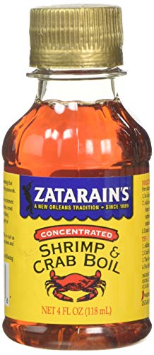 ZATARAINS CONCENTRATED SHRIMP & CRAB BOIL 118ml BOTTLE AMERICAN ZATARAIN'S
