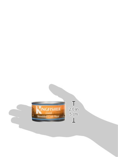 Kingfisher Catch Shredded Crab Meat in Brine, 145g