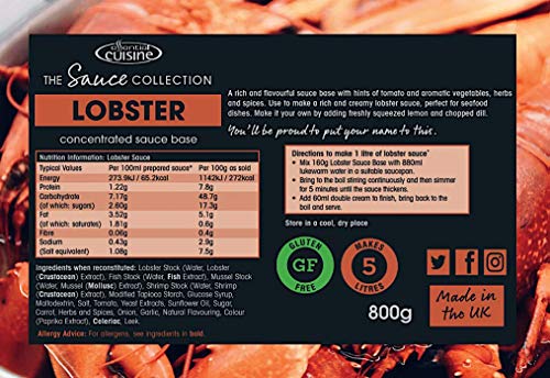 Essential Cuisine - The Sauce Collection - Lobster Concentrated Sauce Base 800g