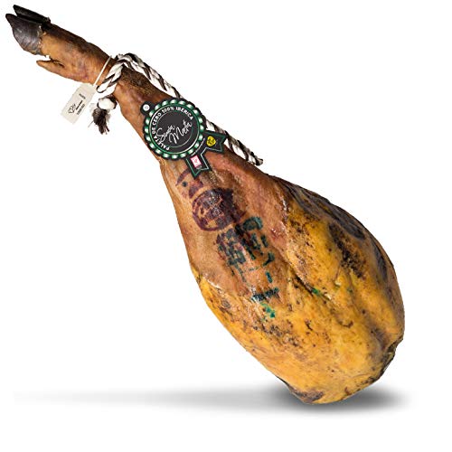 Jamon Iberico Spanish Ham Leg | 4.5 kg Paleta Iberico de Cebo Pata Negra | Simon Martin Iberico Ham | Multi-Award Winning Producer | 100% Natural - No Additives or Preservatives