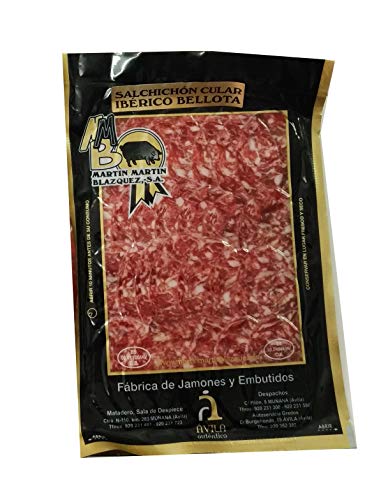Sliced Acorn-fed Iberico Salchichón Revisan Ibéricos 100 g | Pata Negra