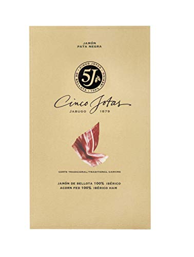 Cinco Jotas 5J Jamón de Bellota 100% Ibérico Loncheado, 70 g