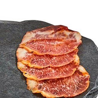 Iberico Jamon 80g and Lomo 80g Slices Double Pack.