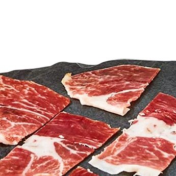 Iberico Jamon 80g and Lomo 80g Slices Double Pack.