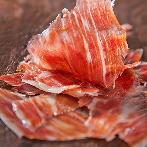 aBeiou. Spanish IBERICO HAM Leg - Jamon Iberico de Cebo - Pata Negra. Cured +30 Months in Guijuelo (Salamanca). Hycer Warranty Certificate. Weight 7'5 to 8 kg