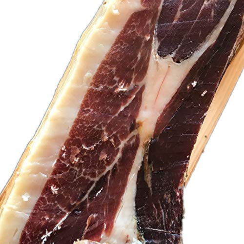 Hand Carved 100% Iberico Ham BELLOTA Pata Negra 36+ Months - 100 Grams Bellota Iberico Ham Slices with 100% Natural Curation Process