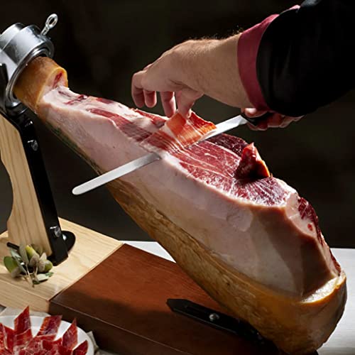8-9 Kg Iberico Ham Pata Negra - from Free Range Iberico Pigs raised in Dehesas and 100% Natural Curation Process - Spanish Jamon Iberico Pata Negra - Jamon Iberico de Cebo de Campo
