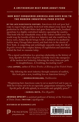 Red Meat Republic: A Hoof-To-Table History of How Beef Changed America: 3 (Histories of Economic Life) (Histories of Economic Life, 3)
