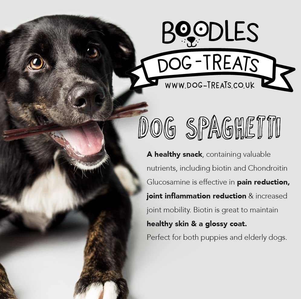 Dog Chews Piggy Spaghetti Air Dried Pigs Intestine 250g 100% NATURAL