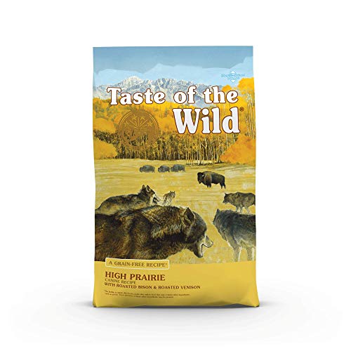 Taste of the Wild Complete Dry High Prairie with Roasted Venison and Bison Dog Food, 6 kg