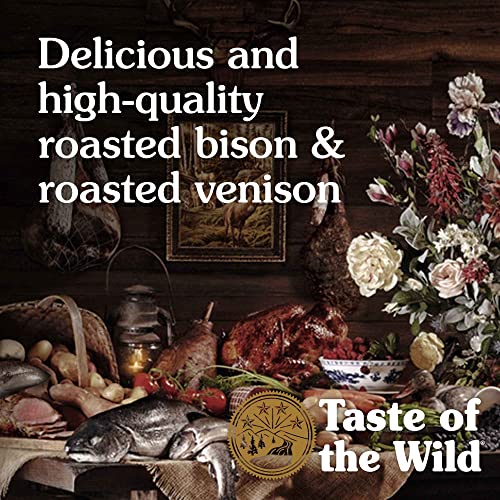 Taste of the Wild Complete Dry High Prairie with Roasted Venison and Bison Dog Food, 6 kg