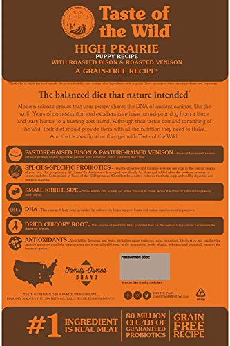 Taste of the Wild High Prairie Puppy with Roasted Venison & Bison 2kg