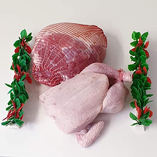Shukers Butchers Extra Value Ultimate Bargain Family Meat Hamper Joint Pack Beef, Pork, Lamb, Turkey, Gammon, Chicken, Fresh Modern Family Buy Meat Pack.
