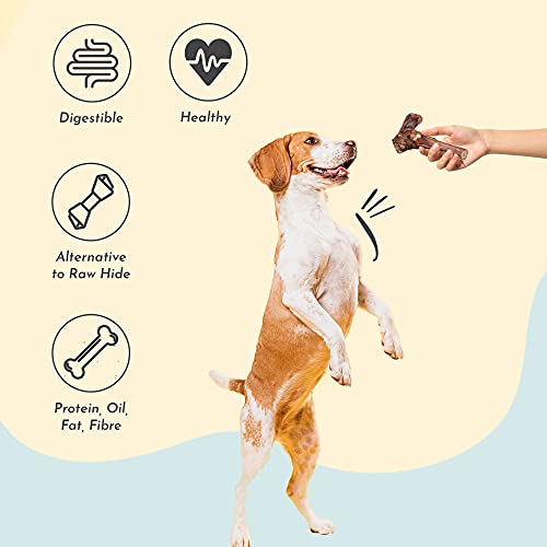 Purplebone Venison Deer Marrow Dog Treats, Pack of 3, Dog Bone Treats for Large or Small Breeds | 100% Natural & Longer Lasting Sticks | Free From Hormones, Additives Or Antibiotics