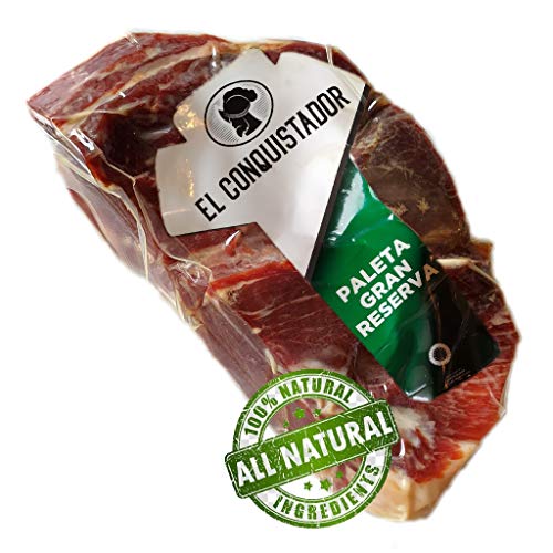 Spanish Boneless Serrano Ham Leg Shoulder Reserva 100% Natural - 1.2 Kg Approx Spanish Boneless Jamon Serrano Reserva