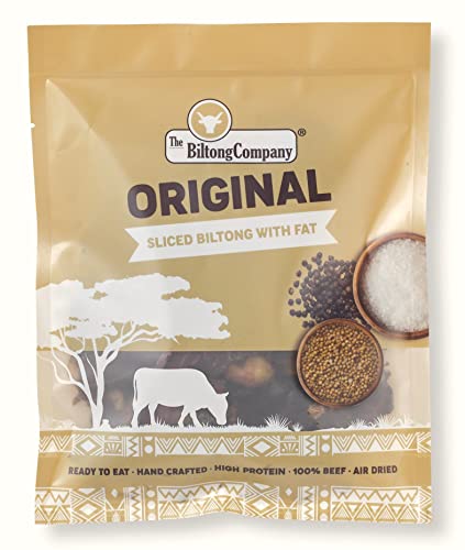Biltong Sliced - 500g - Original Flavour - with Fat