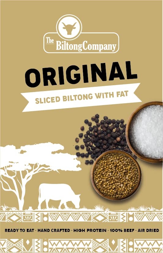 Biltong Sliced - 500g - Original Flavour - with Fat