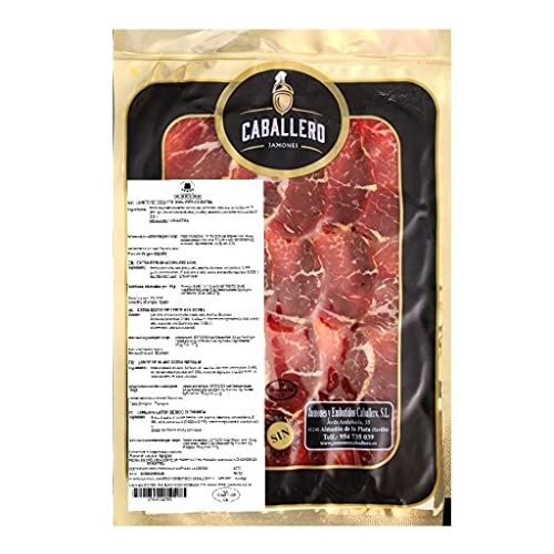 Lomito Iberico de Bellota - 100 Grams Iberico BELLOTA Tenderloin Slices - Pork Loin Made from Pata Negra Acorn fed 100% Iberian Pigs