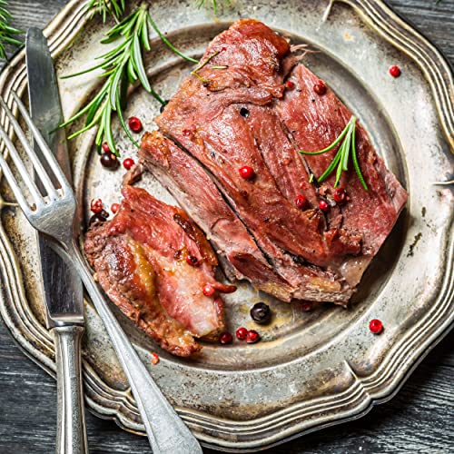 Shoulder of Venison, Boned and Rolled, Fresh Venison Meat Joint For Slow Roasting, Tender, Juicy And Flavoursome, Pack Approximately 1.7kg