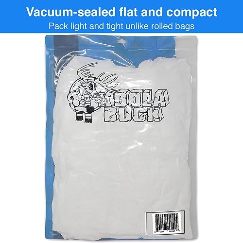 Koola Buck - Elk Game Bags Hunting Meat. Complete Your Elk Hunting Gear and Equipment with Four 60" Heavy Duty Elk Quarter Bags for Meat. Vacuum Sealed Big Game Bags for Easy Transport