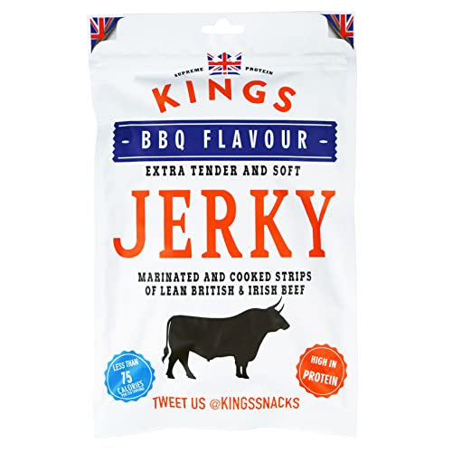 Kings Elite Snacks Kings BBQ Beef Jerky, 350 g