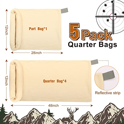Ceadyxiao Elk Game Bags, Hunting Game/Meat Bags for Deer, Elk, Moose, Caribou, Antelope & Hogs