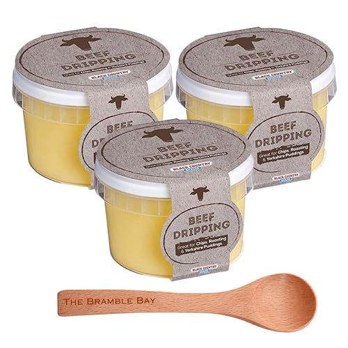 Black Country Beef Dripping 250g | Great Choice For Your Favourite Chips, Roasting, and Yorkshire Puddings | Pack of 3