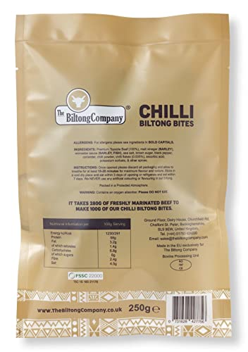 Biltong - 500g - Chilli Bites