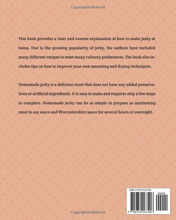 Homemade Jerky Cookbook: Jerky Recipes for Easy Meal Times