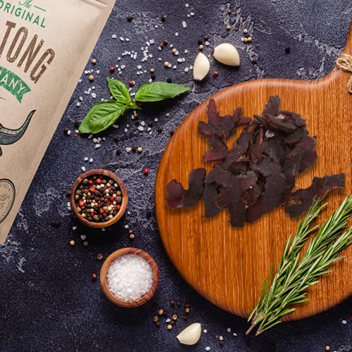 THE ORIGINAL BILTONG COMPANY - Original Biltong - High Protein Healthy Snack Made from British & Irish Beef. (Original, 1KG - 4 x 250g)