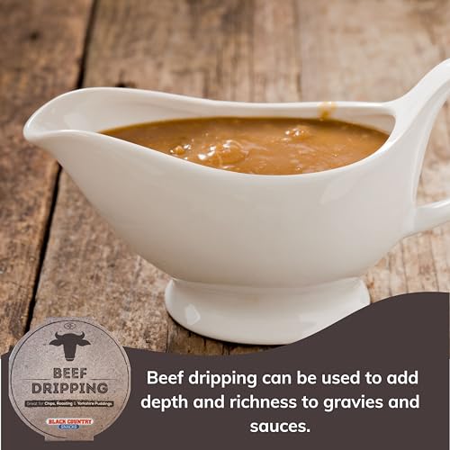 Black Country Beef Dripping 250g | Great Choice For Your Favourite Chips, Roasting, and Yorkshire Puddings | Pack of 3