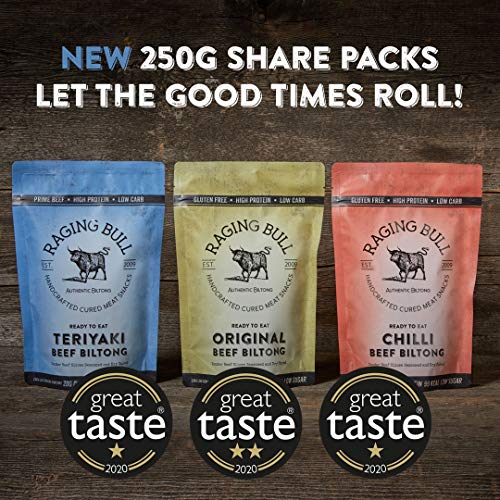 250g Droewors Original - Traditional South African Beef Drywors Sticks, Ready to Eat High Protein Low Calorie Biltong Sausage Snack