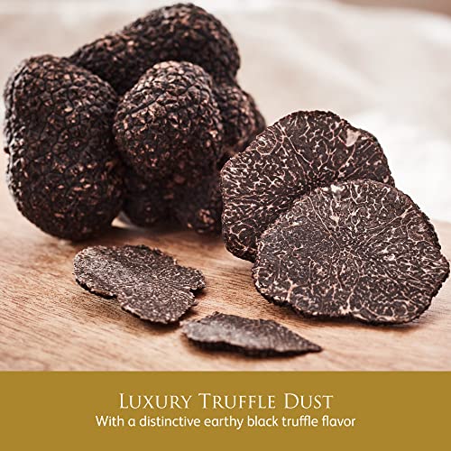 TruffleHunter - Black Truffle Dust - Umami Seasoning - Gourmet Condiments - 65g