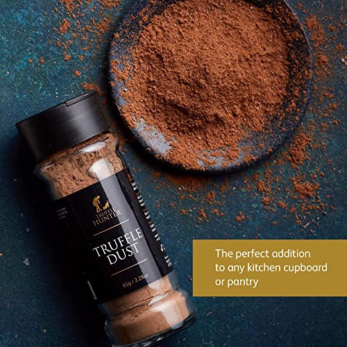 TruffleHunter - Black Truffle Dust - Umami Seasoning - Gourmet Condiments - 65g