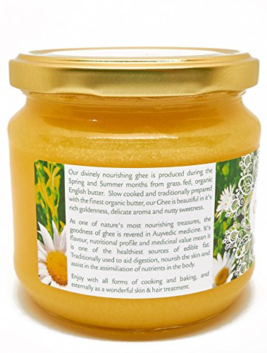 Organic Certified - Grass Fed - English Ghee (350 ml)
