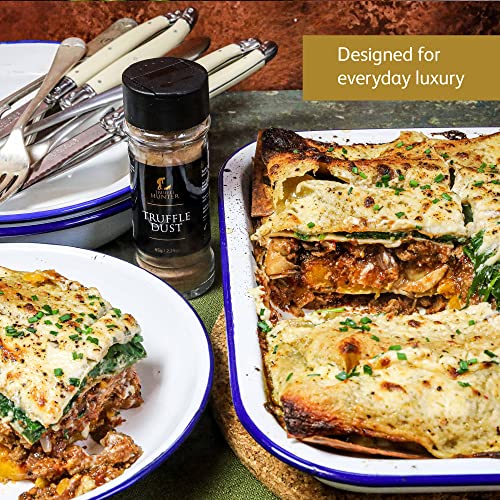 TruffleHunter - Black Truffle Dust - Umami Seasoning - Gourmet Condiments - 65g