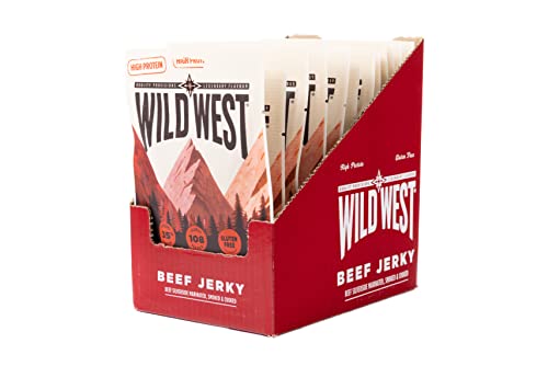 Wild West Original Beef Jerky, 35 g, pack of 12
