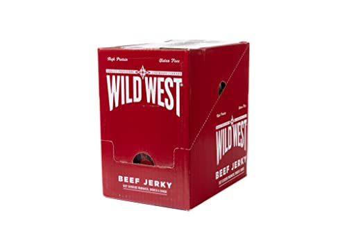 Wild West Original Beef Jerky, 35 g, pack of 12